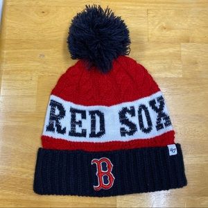 Boston Red Sox Winter Pom Beanie